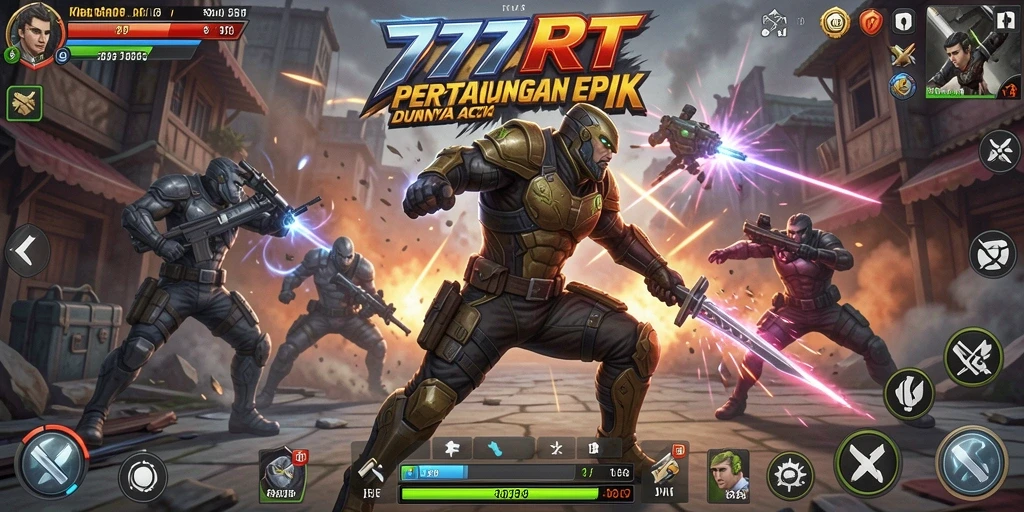 Gameplay seru dan penuh aksi di 777RT yang memukau.