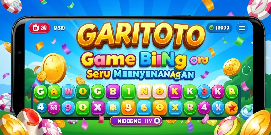 Tampilan gameplay GARITOTO yang mendebarkan dan seru.