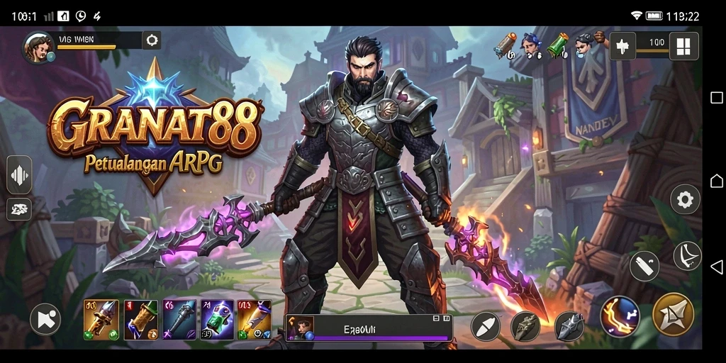 Gameplay menegangkan di dunia fantasi ARPG.