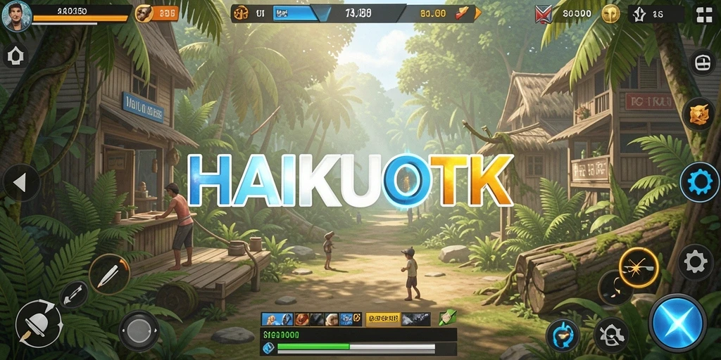 Gameplay menarik HAIKUOTK dengan karakter yang beragam.