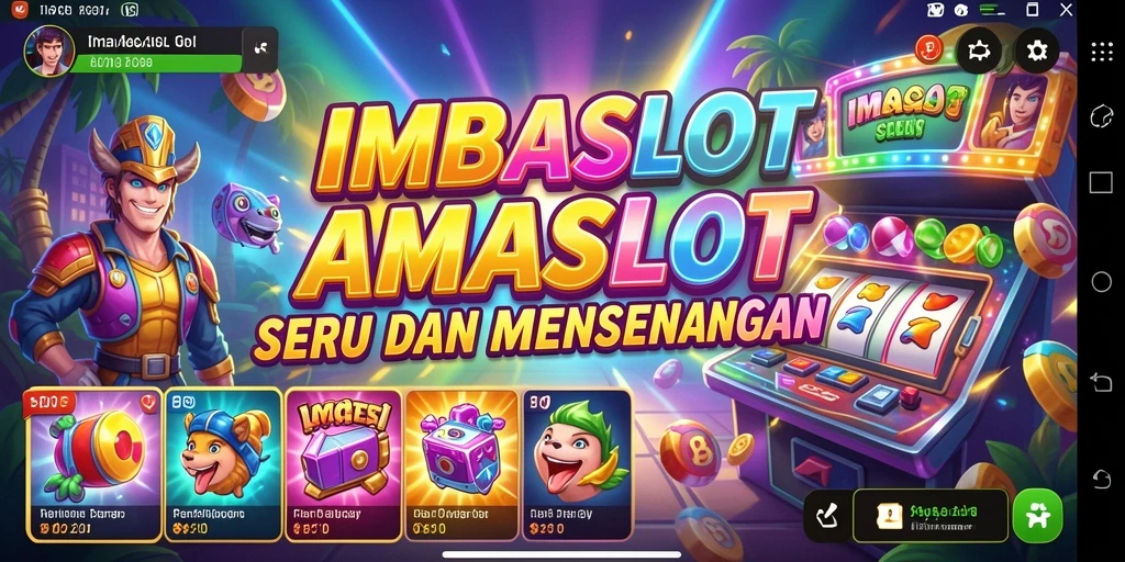 Tangkapan layar gameplay IMBASLOT yang penuh warna dan mendebarkan.