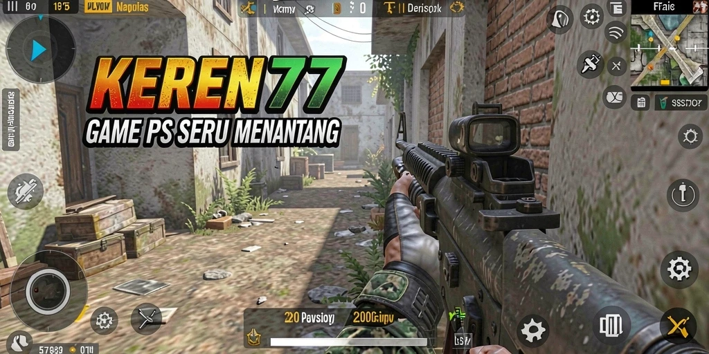 Tampilan menarik dari gameplay intens KEREN77 yang memikat.