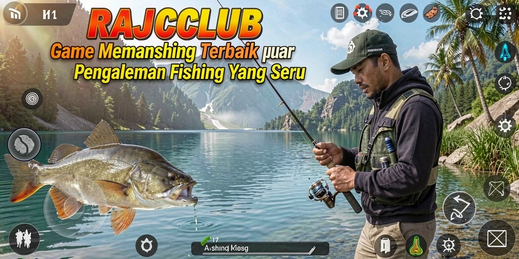 Tangkapan ikan besar di RAJACLUB yang mengasyikkan.