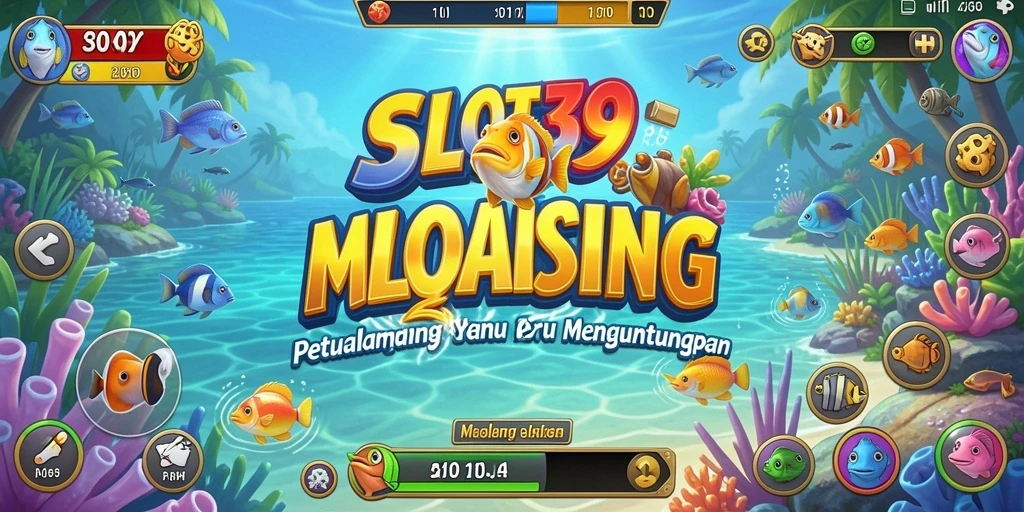Gameplay SLOT39 dengan pengalaman memancing yang seru dan interaktif.