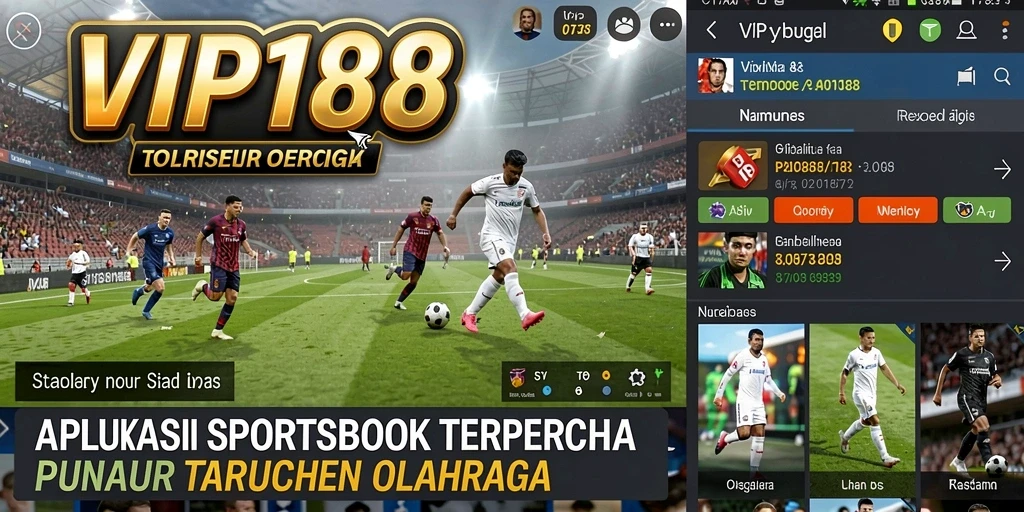 Tampilan gameplay untuk taruhan olahraga yang mengesankan di VIP188.