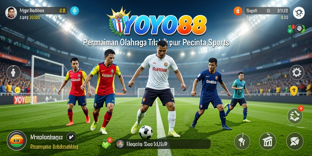 Tampilan gameplay olahraga yang seru dan kompetitif di YOYO88.